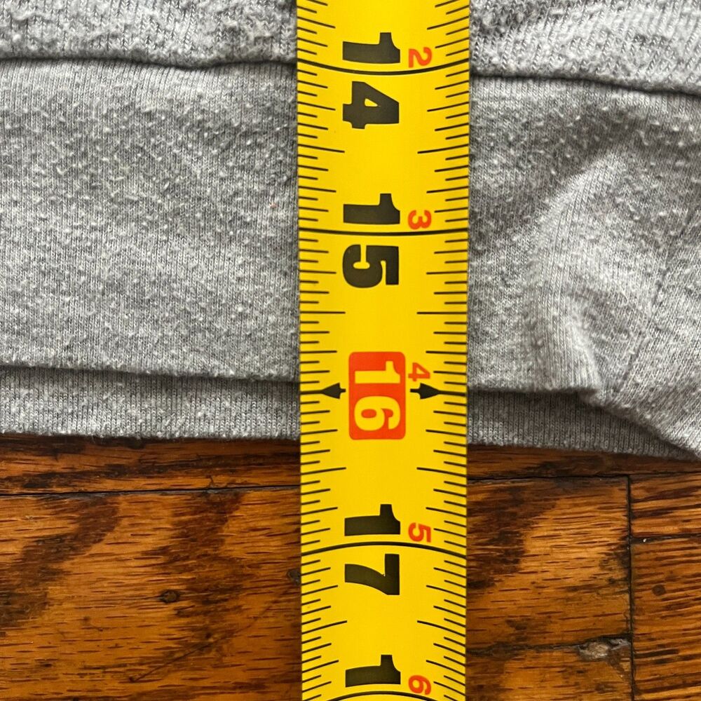 Alo Yoga Women's Gray Cropped Pullover Hoodie Sweatshirt Size S Gym Workout - Picture 4 of 7
